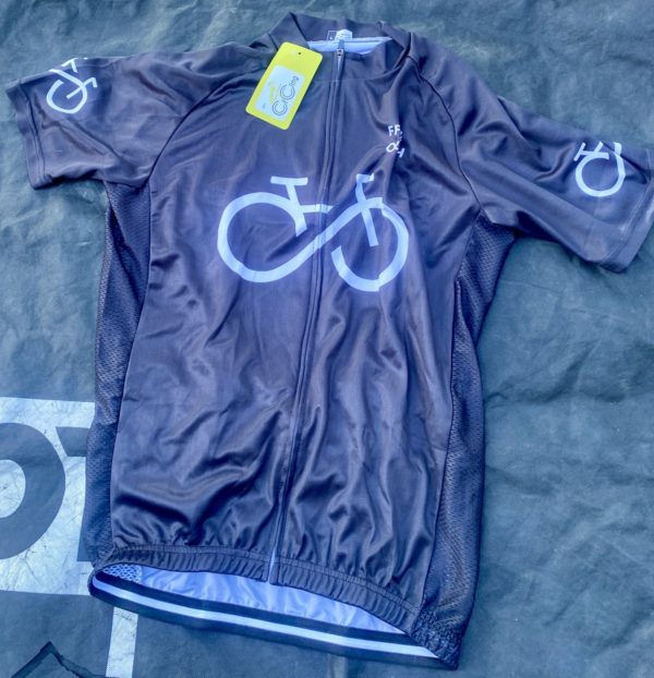 Maillot vélo manche courte - NOIR